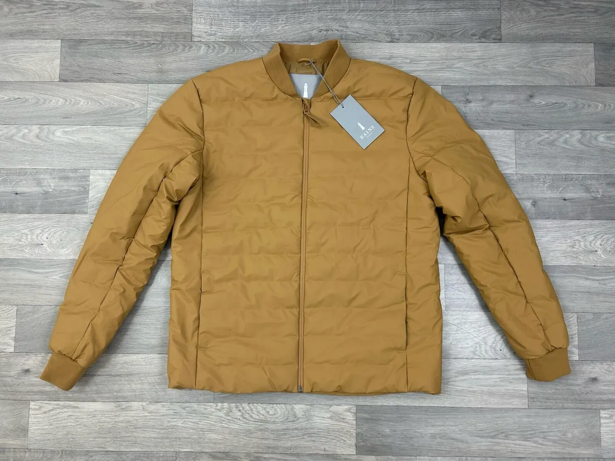 NEW Rains Trekker Waterproof Padded Bomber Jacket - Image 1