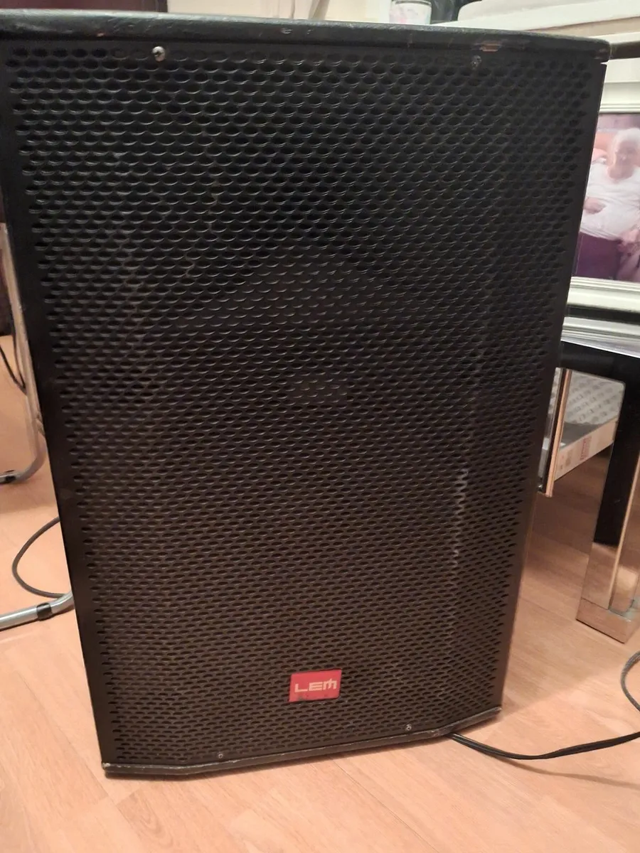 Lem 15" passive speakers. T400 x 2. - Image 3