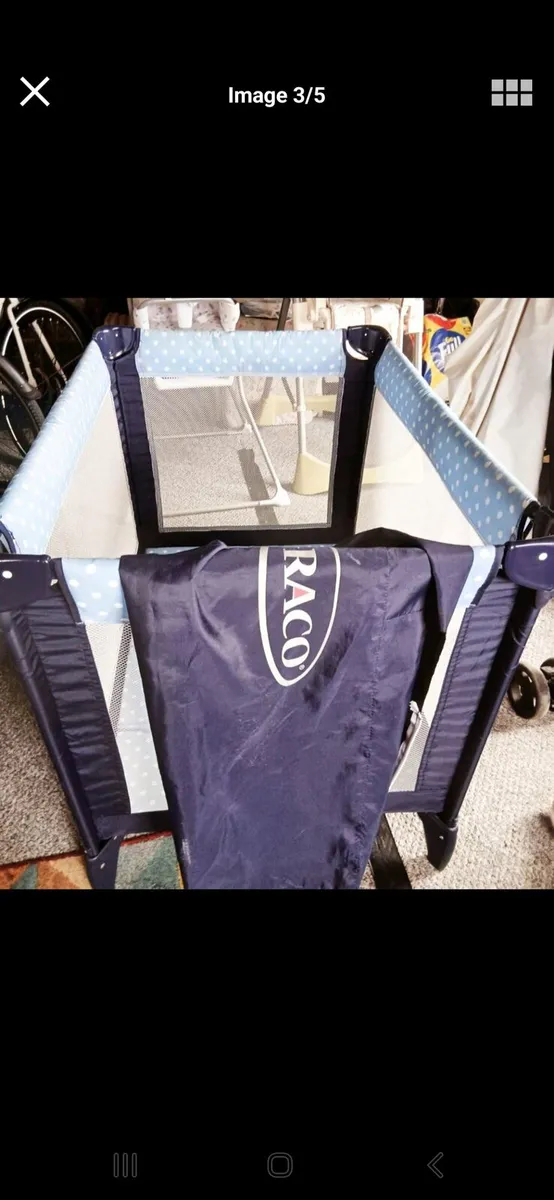Graco travel cot