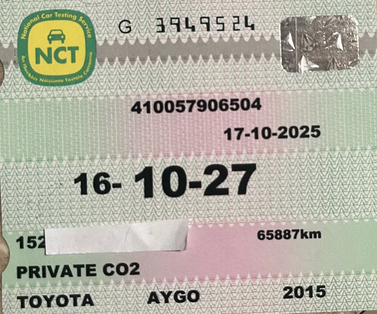 Toyota Aygo, New Nct for 2 years, low mileage - Image 3