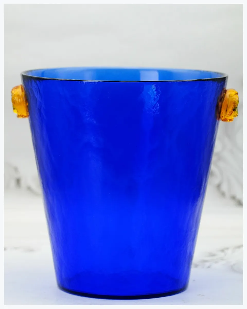 Mid Century Modernist  Murano Glass Ice Bucket - Image 1