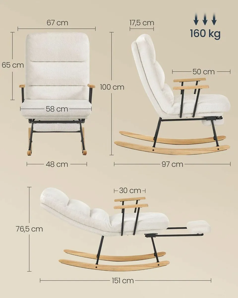 Rocking Recliner Chair - Image 2