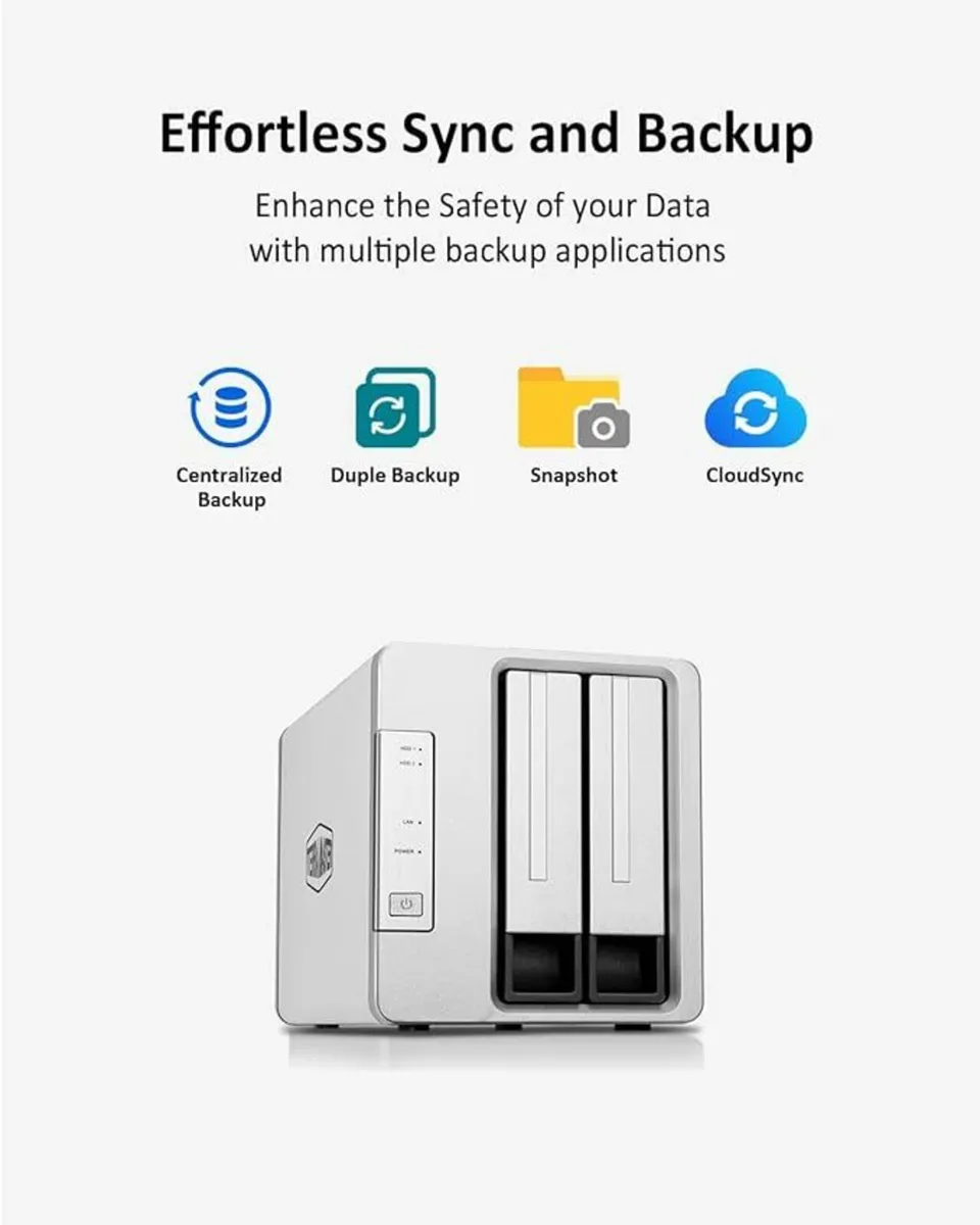 TERRAMASTER F2-423 2-Bay NAS - Brand New - Image 2