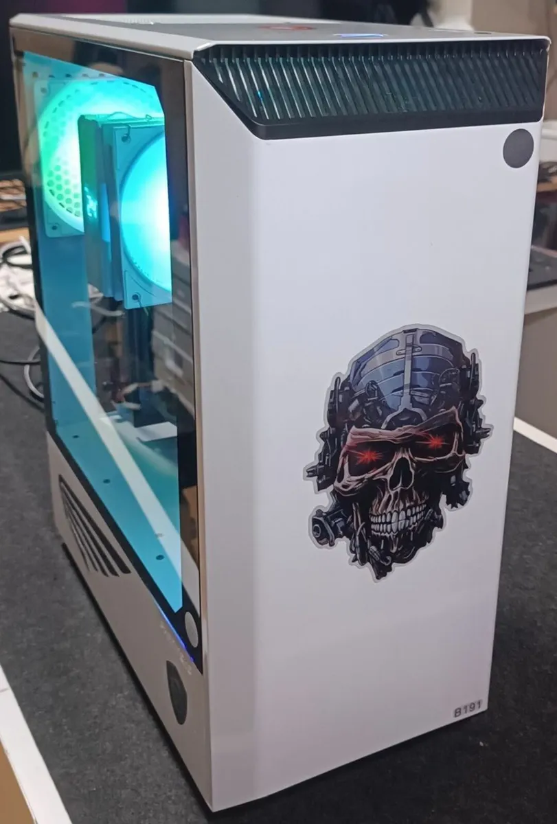 White Phanteks i5 RTX 4070 Super Gaming PC - Image 1