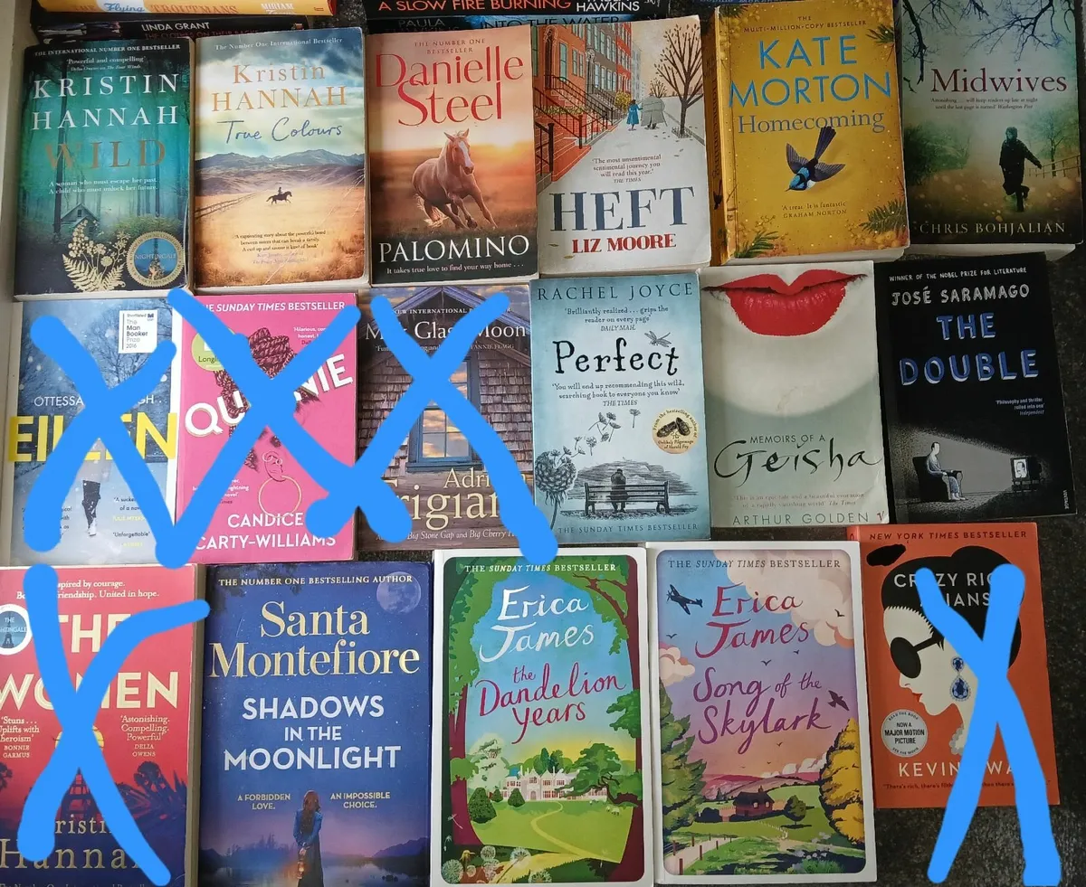Books romance, crime, historical fiction, award wi - Image 2