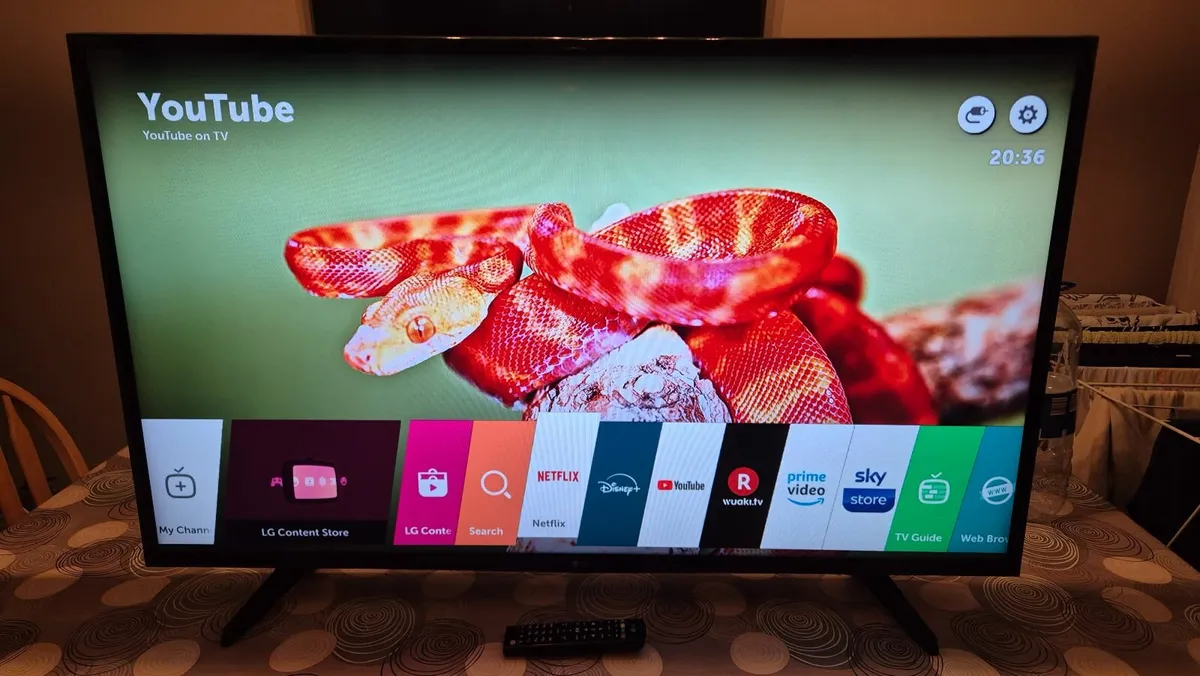 49" LG Smart TV - Image 1