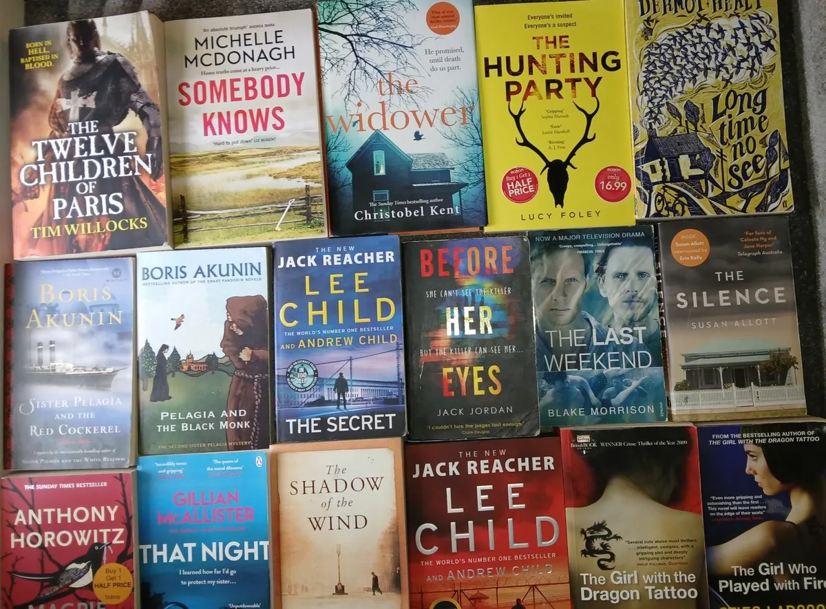 Books romance, crime, historical fiction, award wi - Image 4