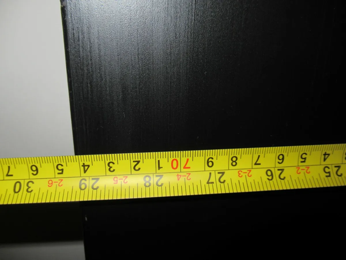 Kitchen table study  hall solid wood black - Image 4