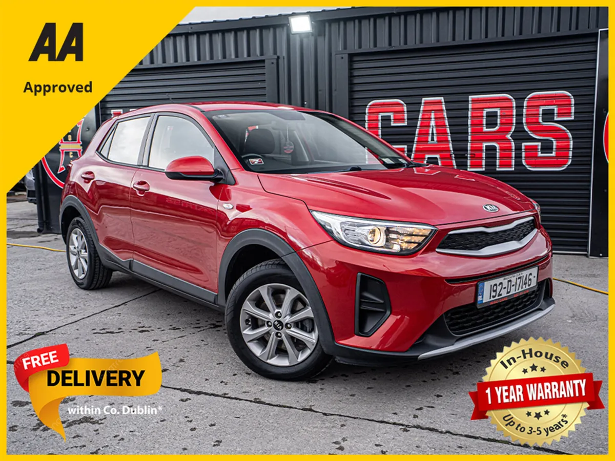 192 Kia Stonic 1.2/Only 38kms/Irish/1yr warranty - Image 1
