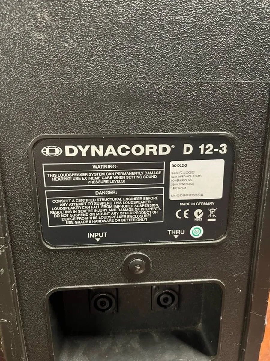 dynacord d12-3 - Image 2