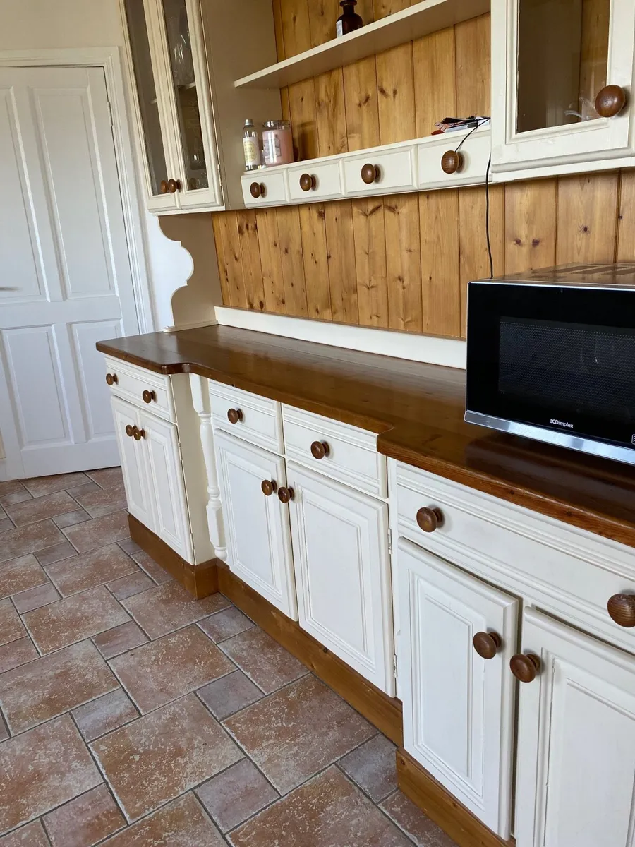 Large kitchen dresser old style original. - Image 4