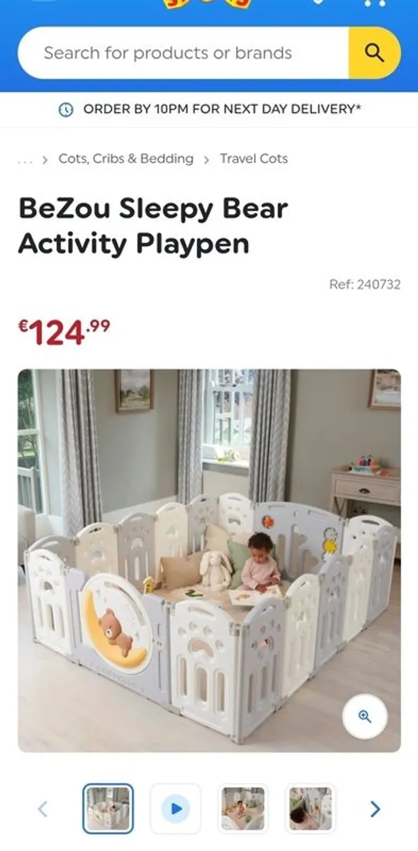 Sleepy bear play pen - Image 1