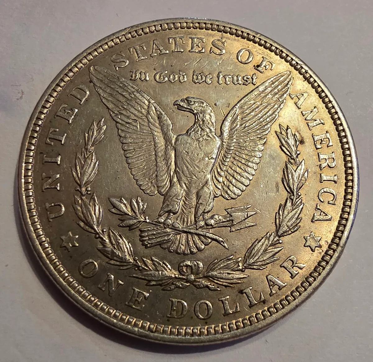 1921 silver morgan dollar - Image 2