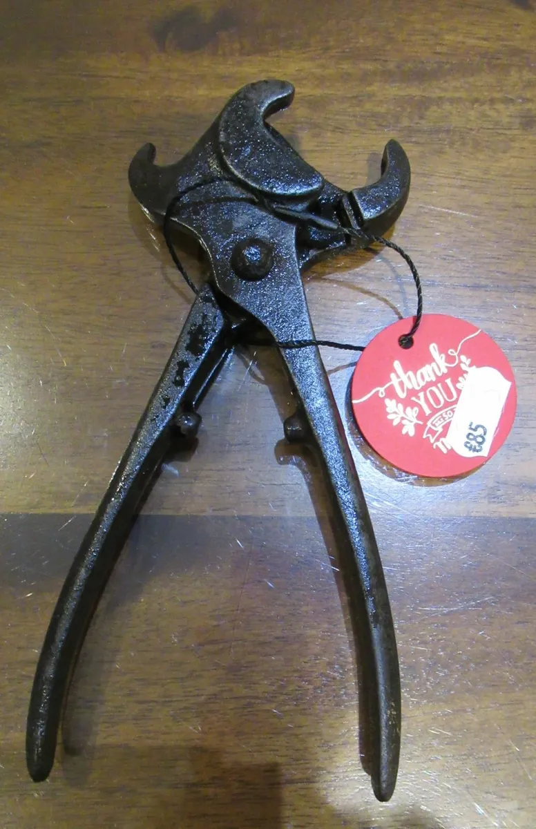 antique vintage tools pliers wrench pub cottage - Image 1