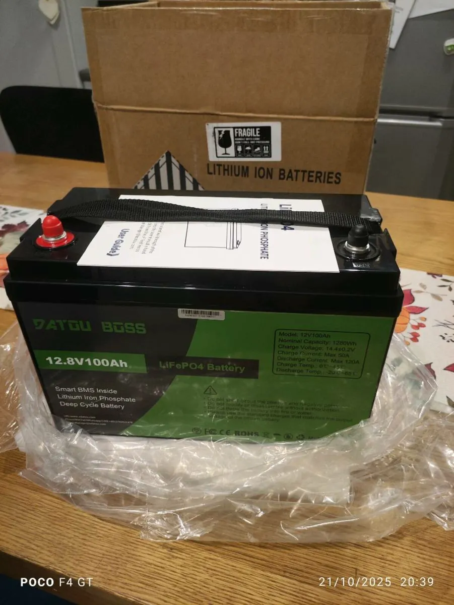 Lithium battery LiFePO4 100ah
