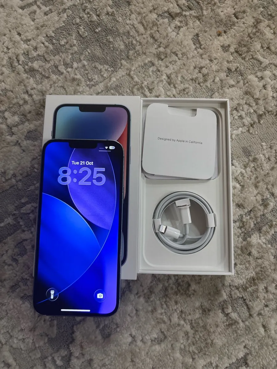 iPhone 14 Plus sim free 128GB blue with box - Image 3