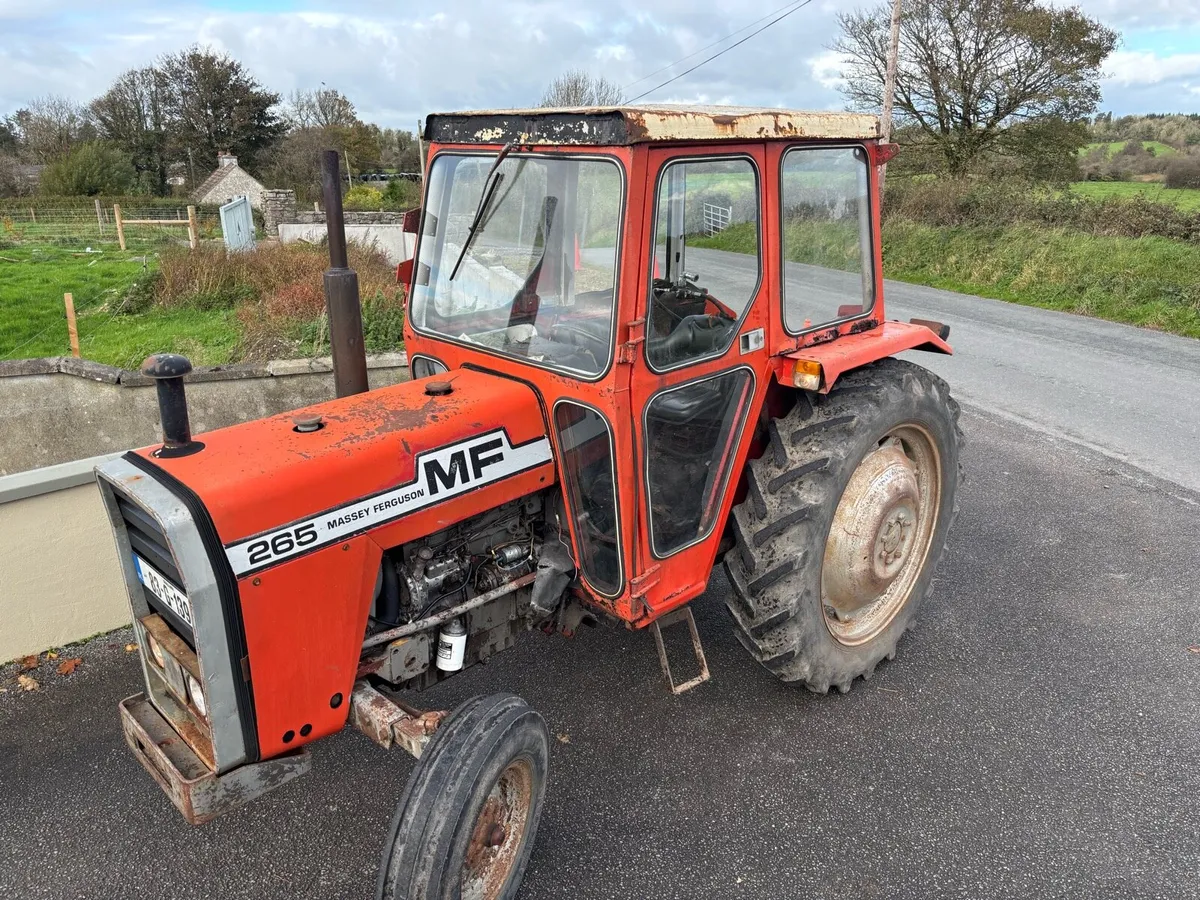 Massey 265 with Taxbook - Image 1