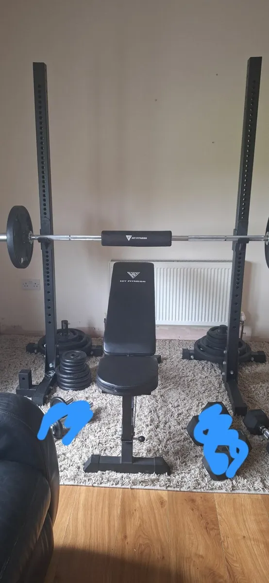Bench press, weights - Image 1
