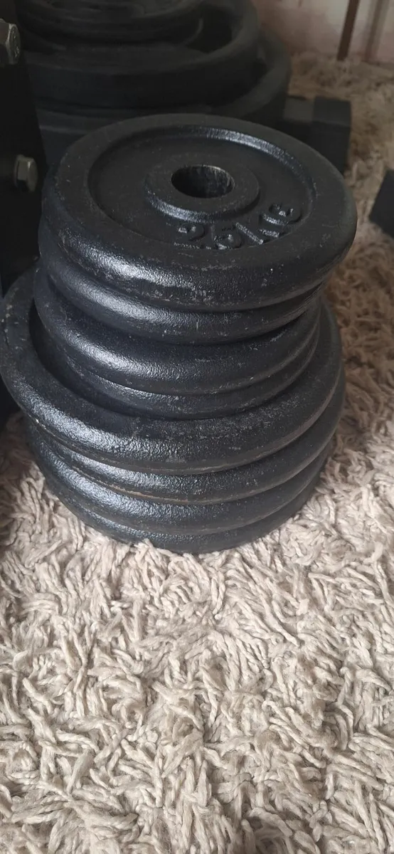 Bench press, weights - Image 3