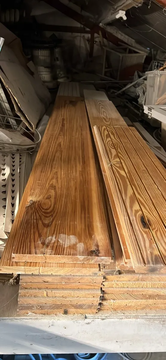 Pitch pine flooring - Image 3
