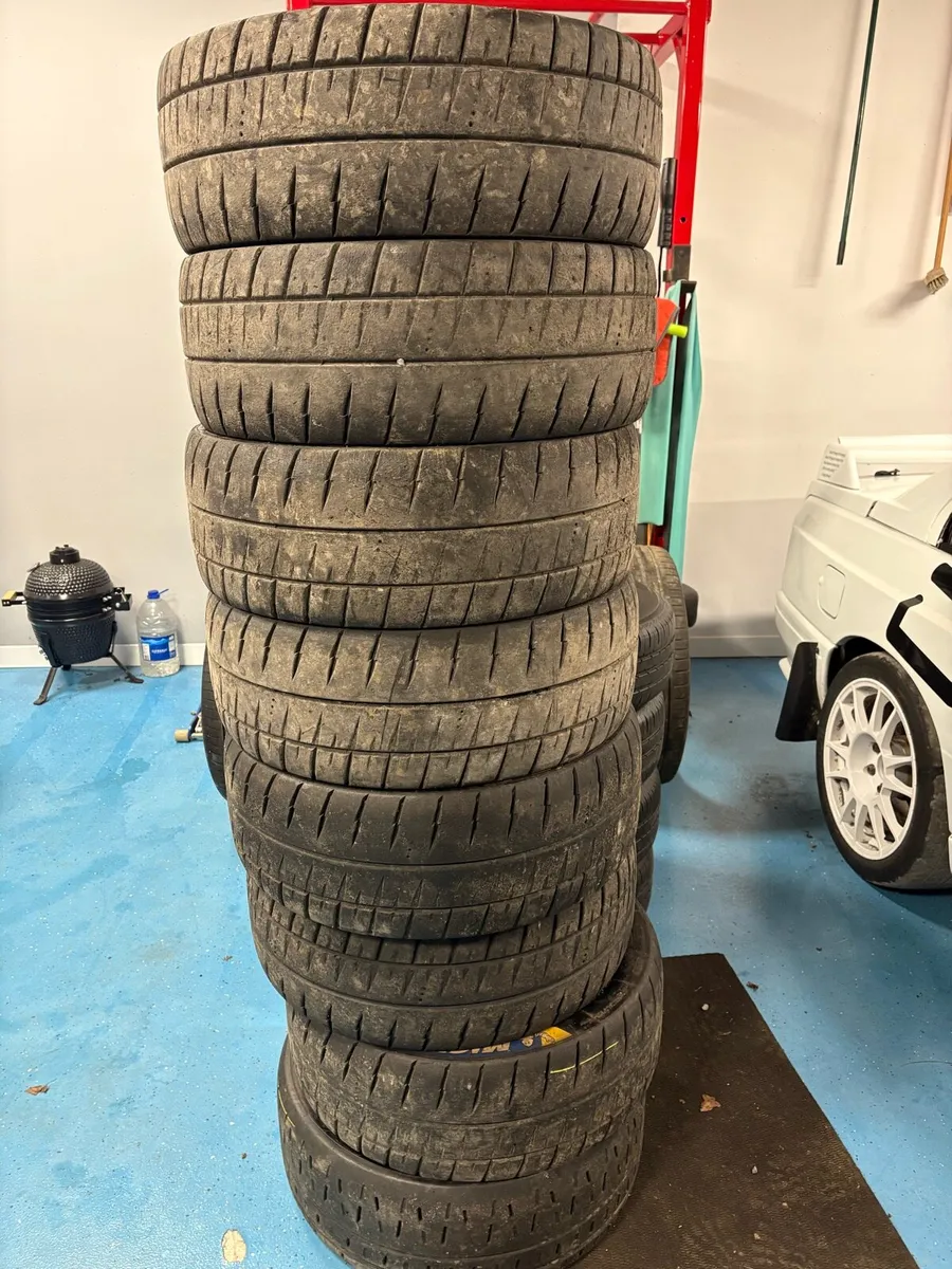 18” rally tyres used - Image 1