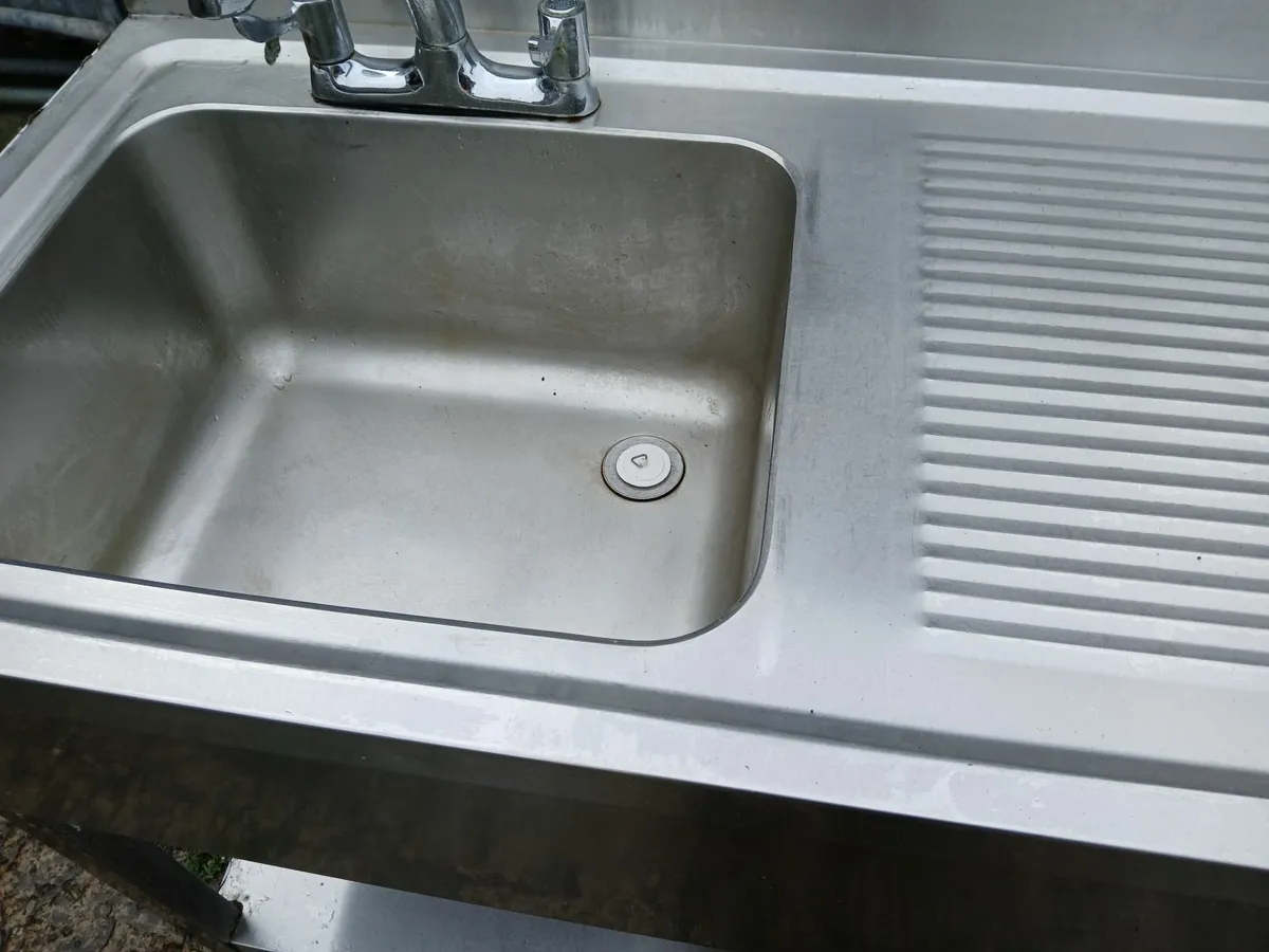 Staneless steel cabbinet sink unit complete - Image 4
