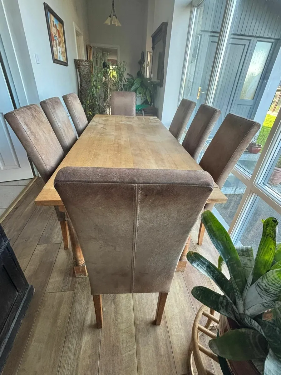 Dining Table and Chairs - Image 1