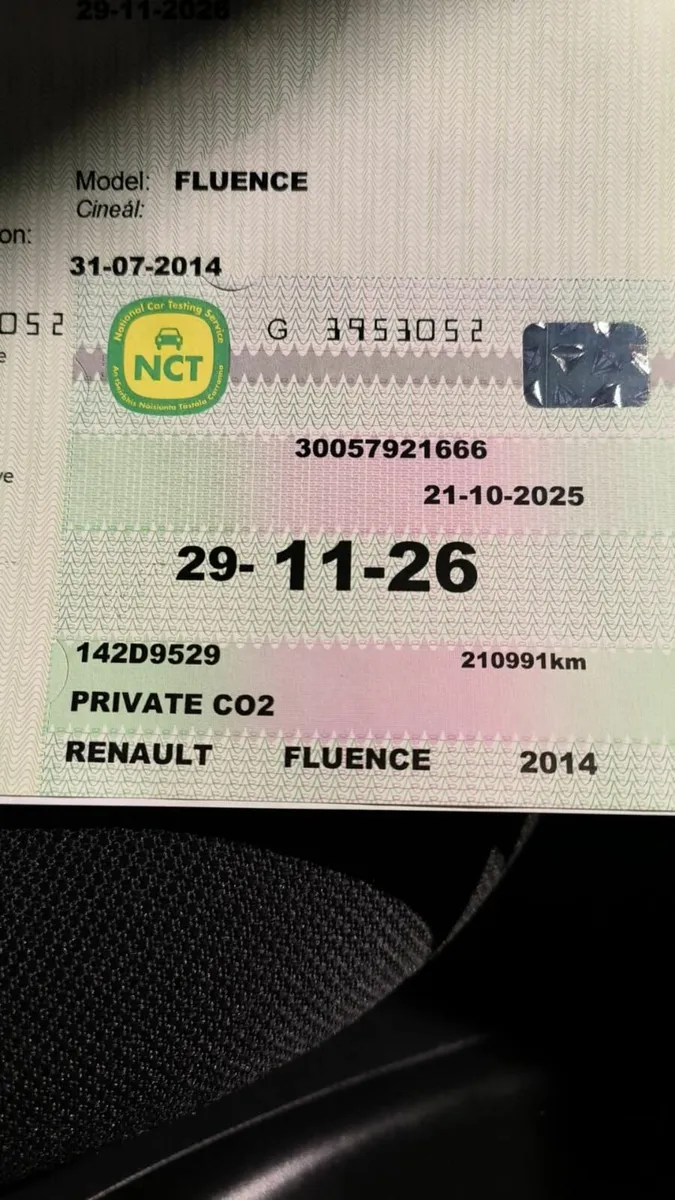 Renault Fluence 2014 1.5 Dci Low Km New Nct 11/26 - Image 4