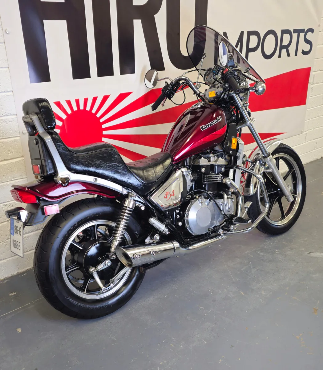 1986 Kawasaki LTD454 - Image 3