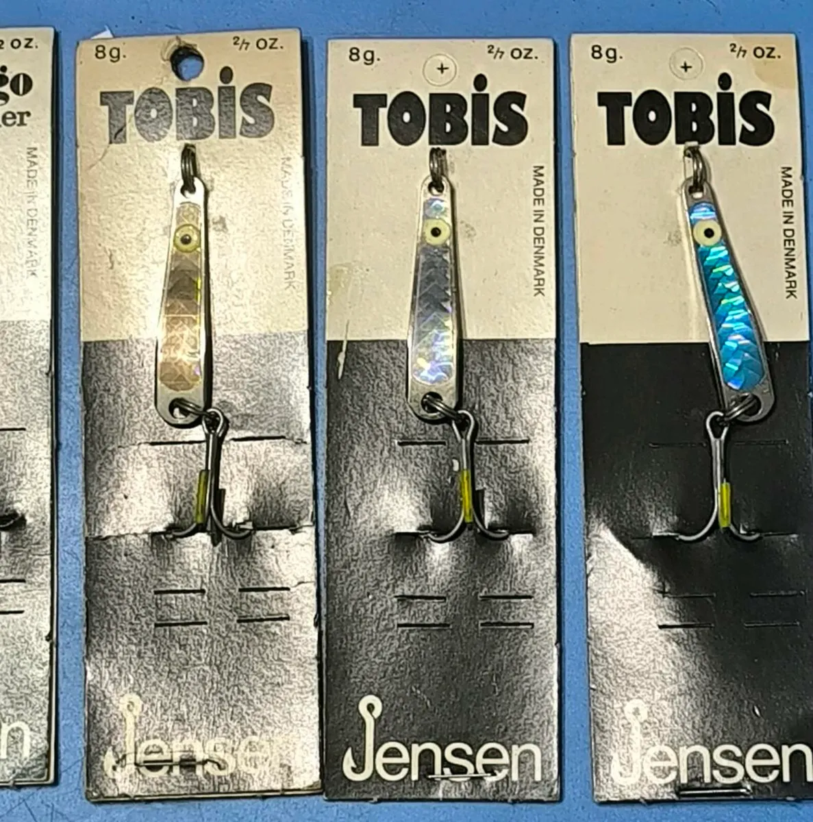 Vintage Jensen lures, tobis, flamingo spinner - Image 3