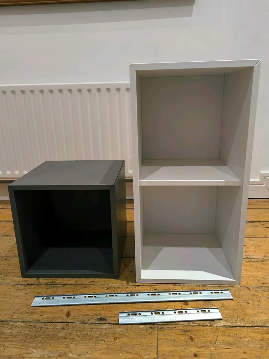 2 x IKEA Eket cabinets - Image 1