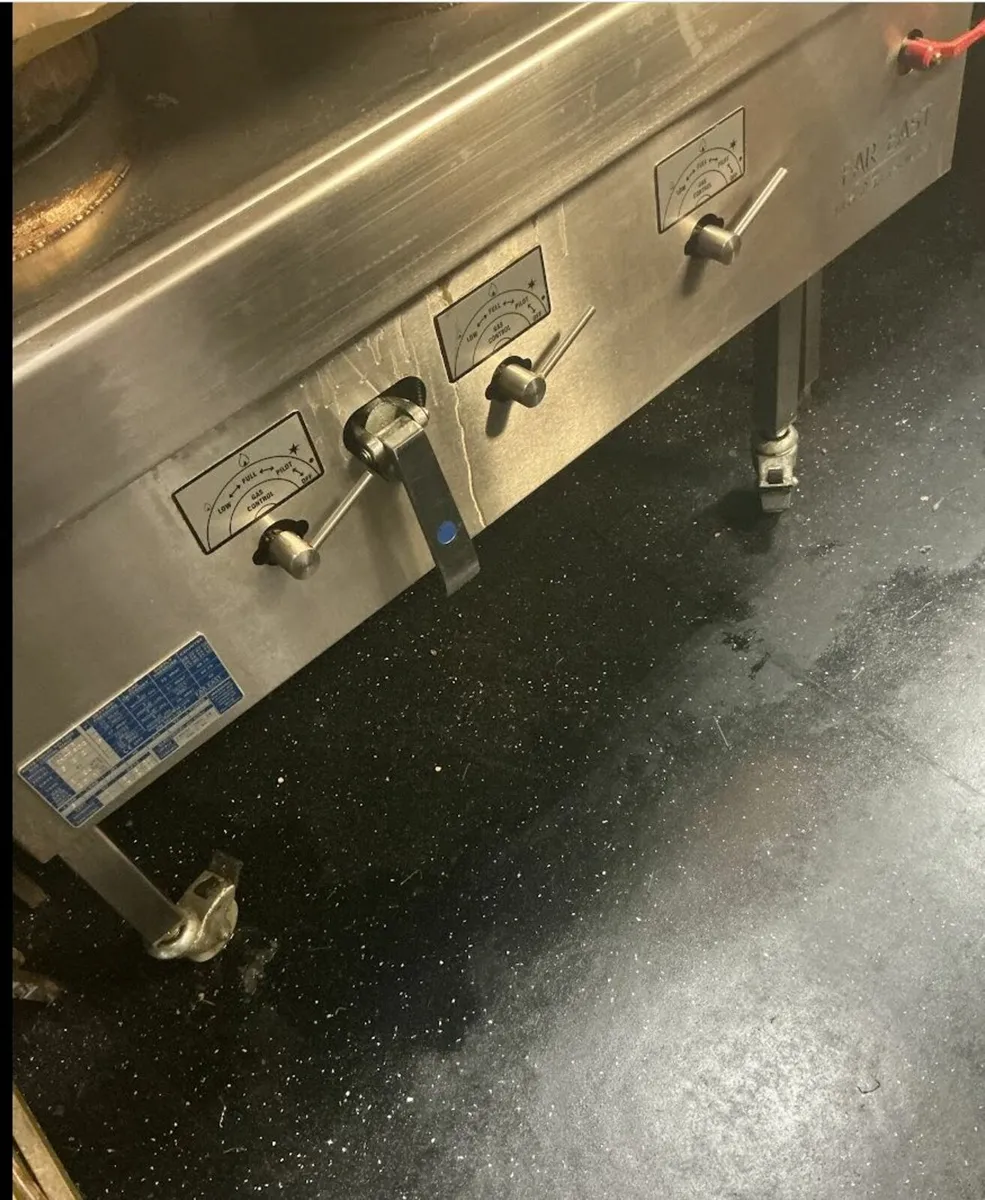 3-Ring Far East Wok Station – Stainless Steel, Goo