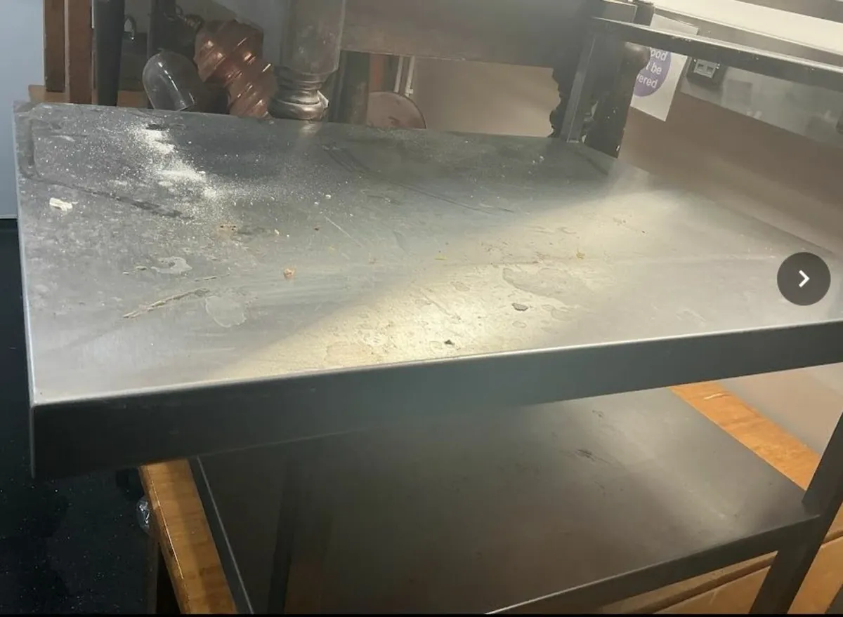 Double-Tier Prep Table / Workbench