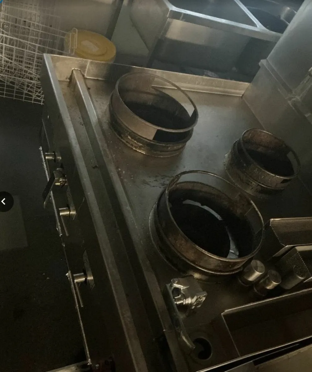 3-Ring Commercial Wok Station – Far East Model