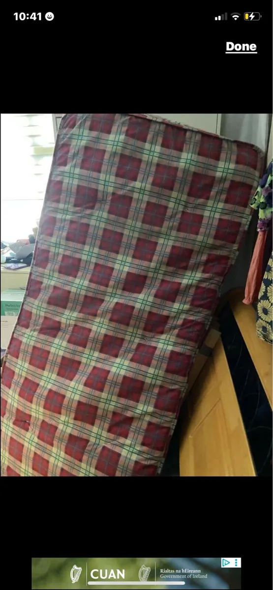 Solid wood single bed - Image 3