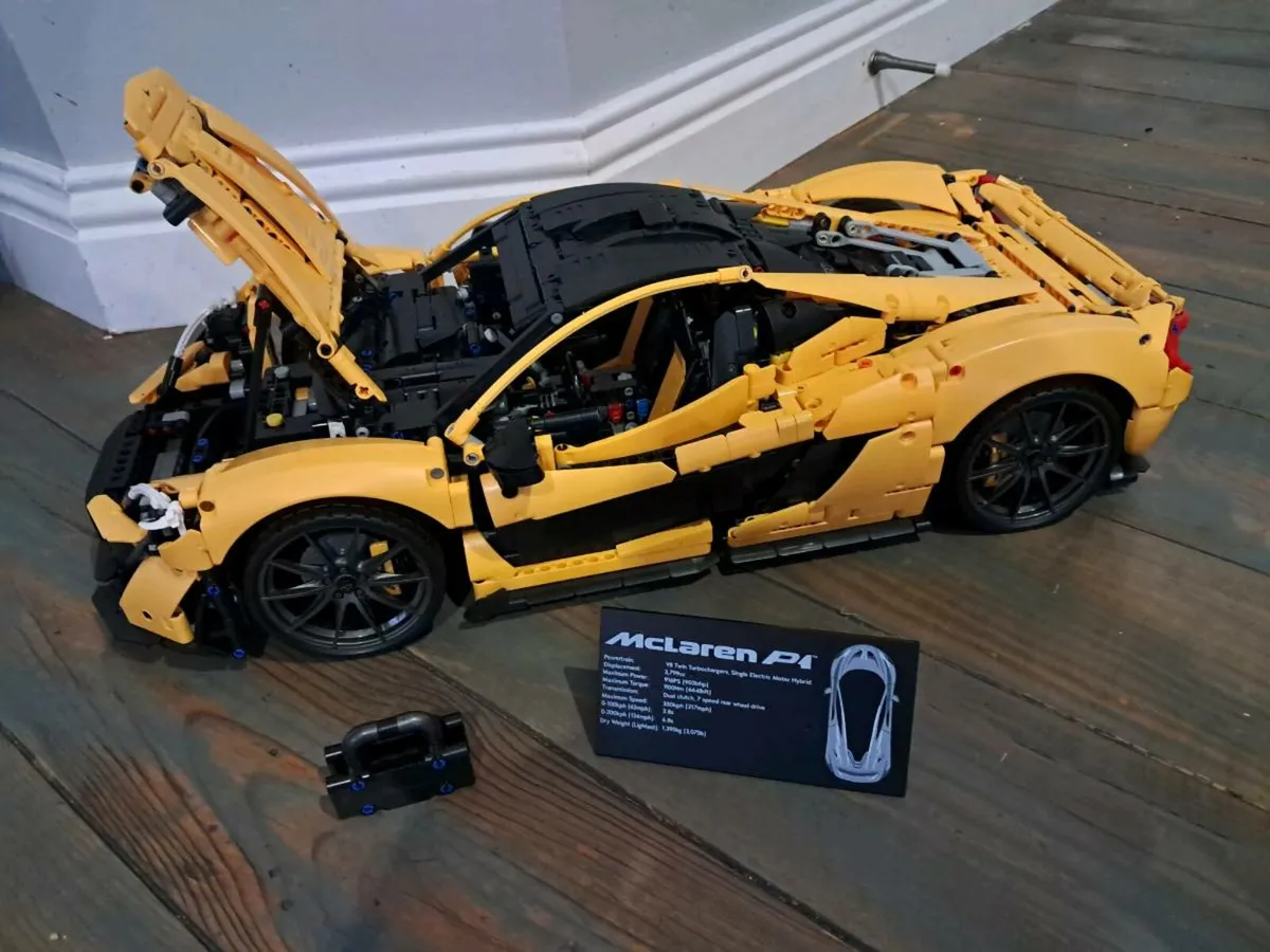 LEGO Technic Mclaren P1 42172 (not genuine LEGO) - Image 1