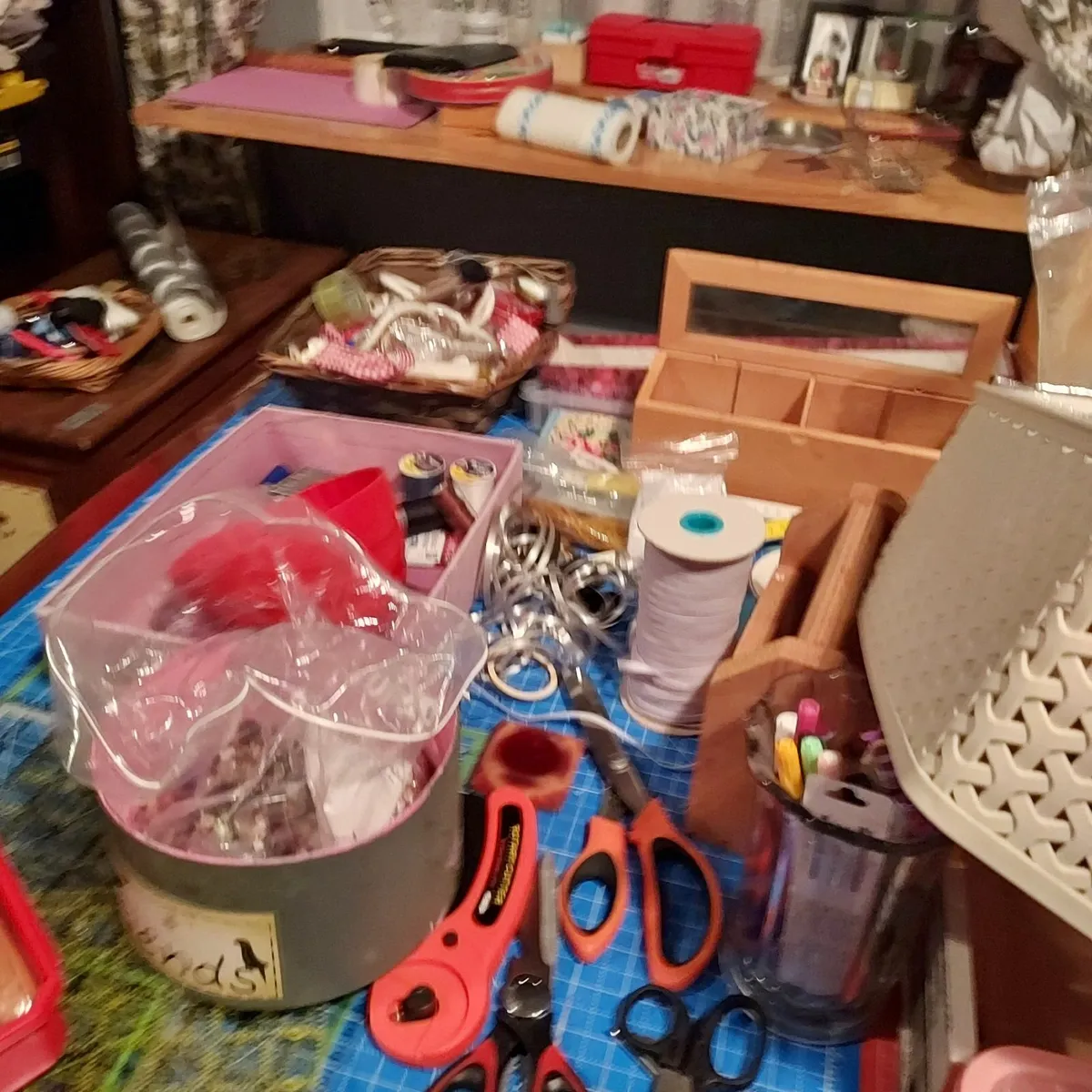 Sewing Machines and fabric - Image 1