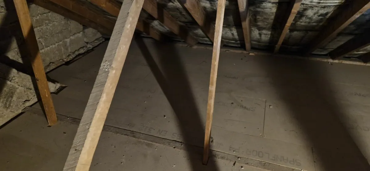 Spanfloor sheets (T&G) for Attic floor (8ft x 2ft) - Image 1