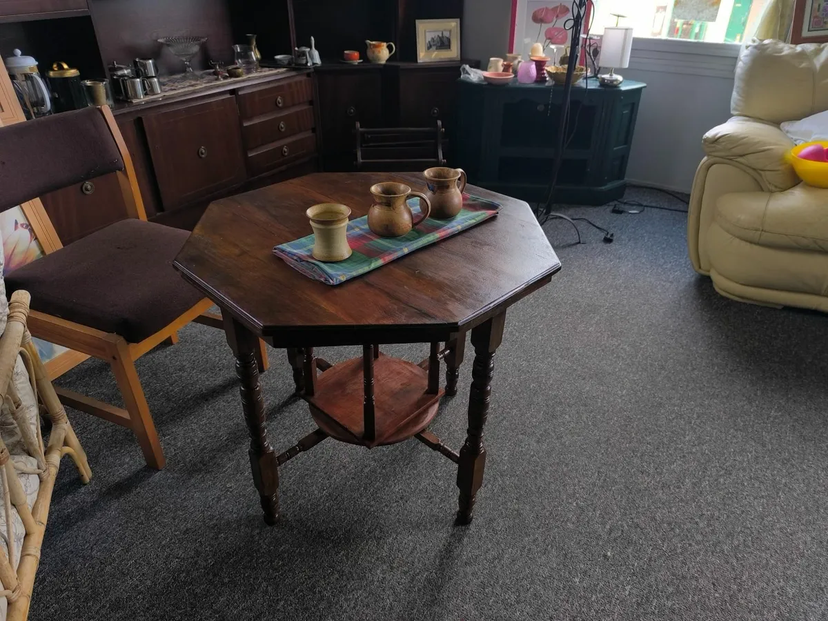 Old Octagonal Table