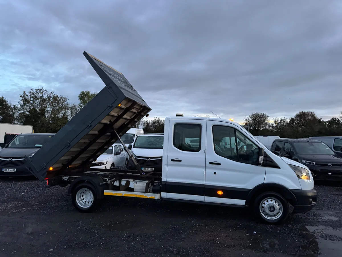 Ford transit crewcab tipper - Image 3