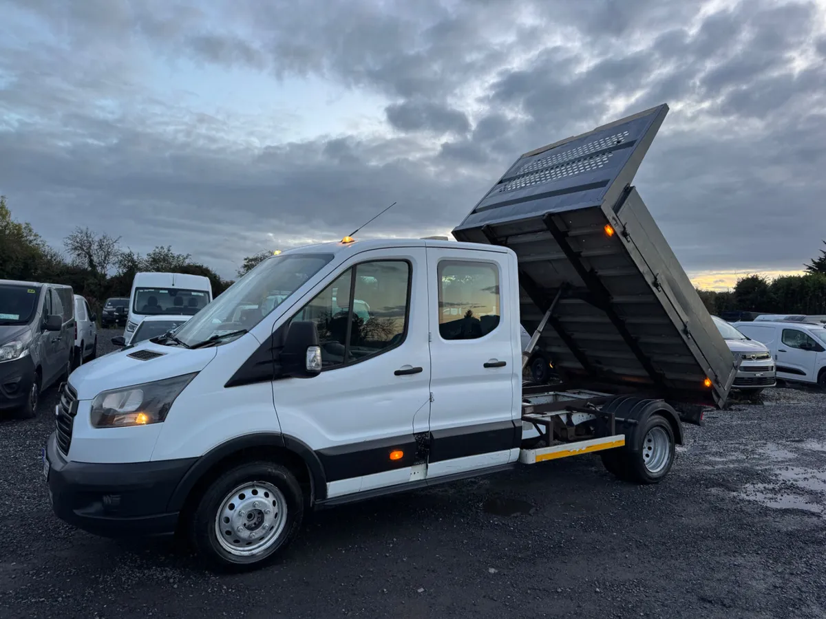 Ford transit crewcab tipper - Image 1