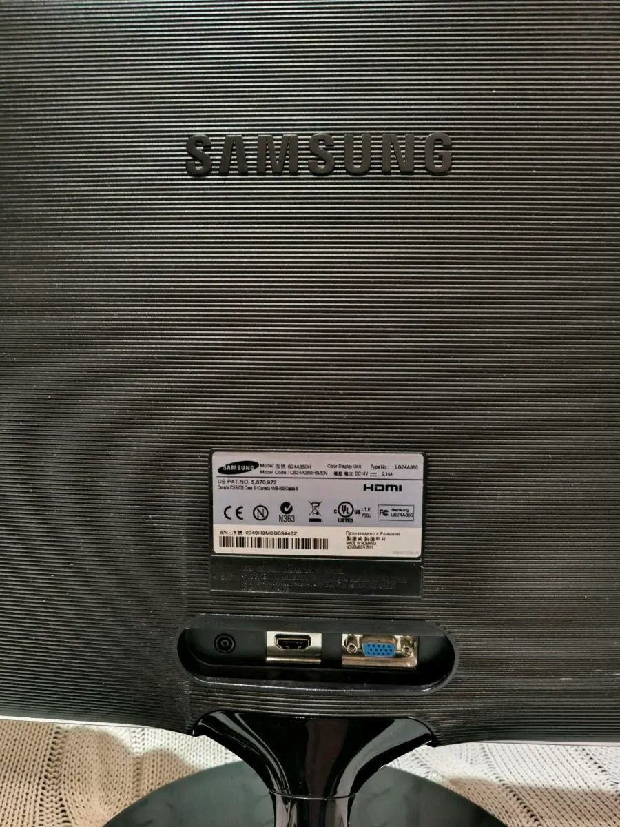 Samsung  S24A350H,  24'' LED monitor - Image 2