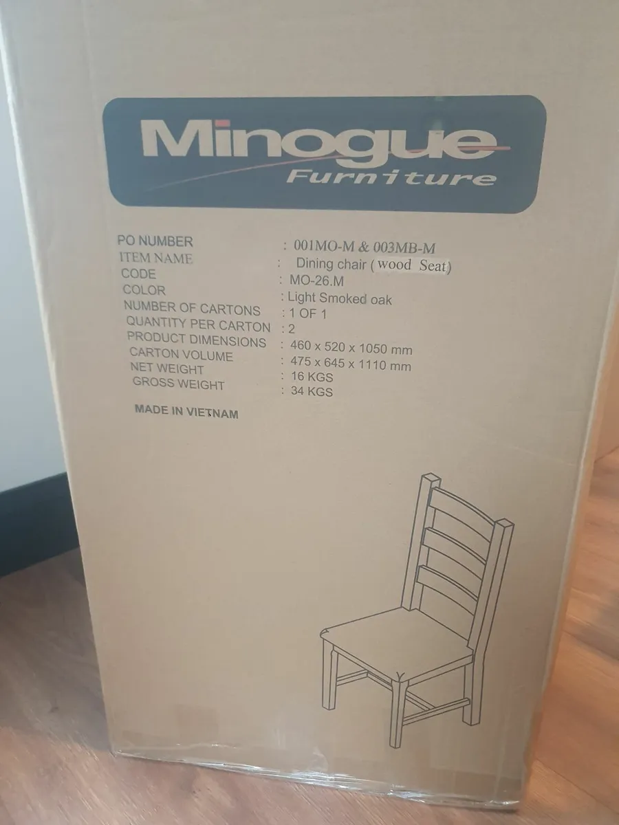 Oak Dining Chair - Image 1