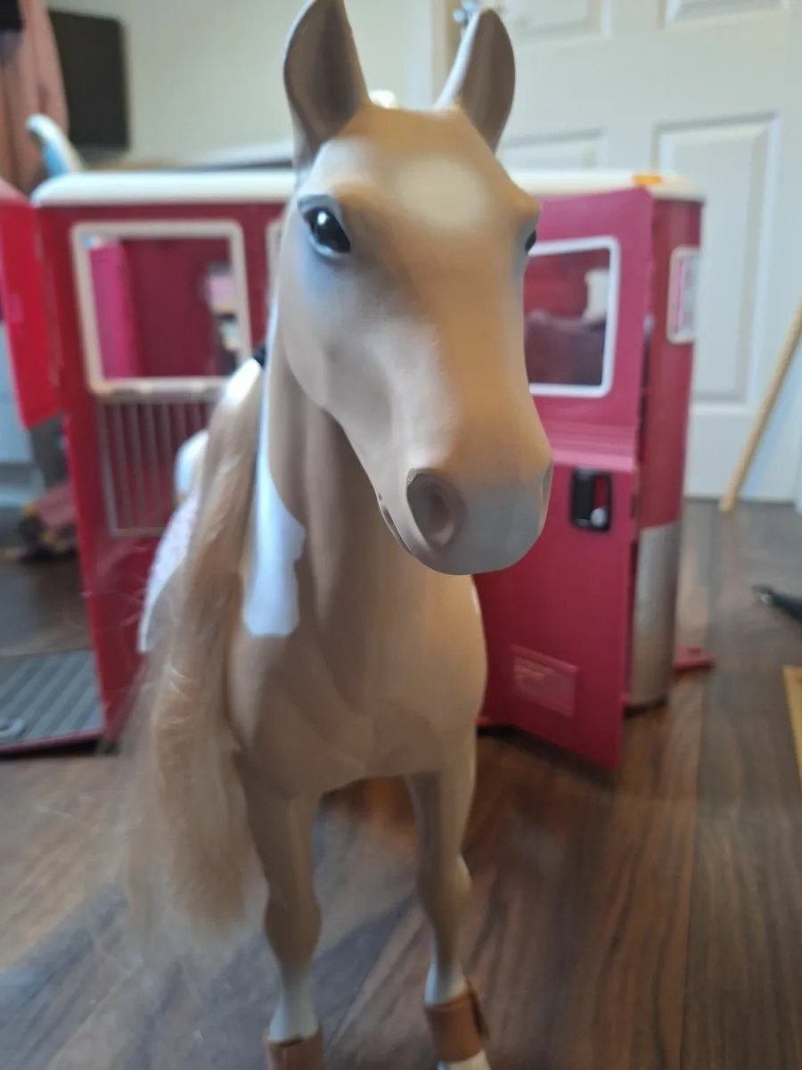 Our Generation Horse box, jeep and horse - Image 3