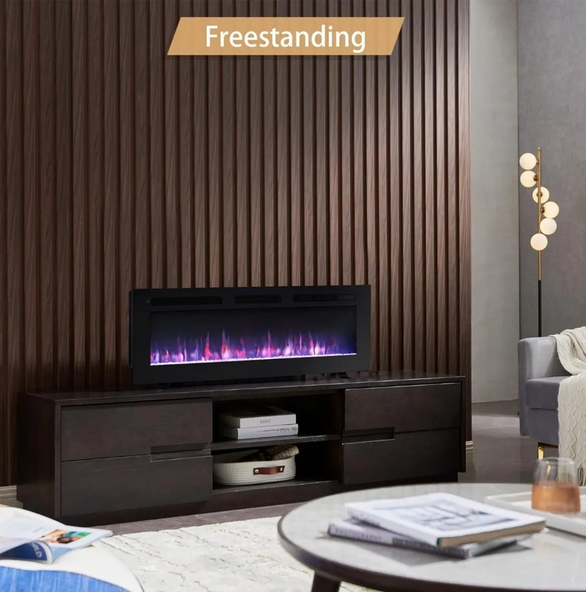 Electric Fireplace New Free delivery - Image 4