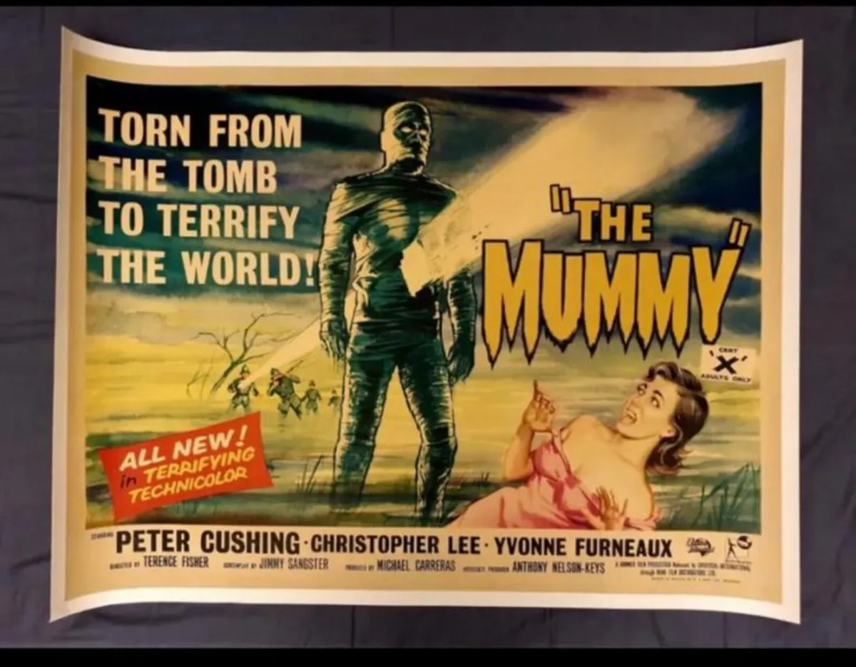 Antique movie poster