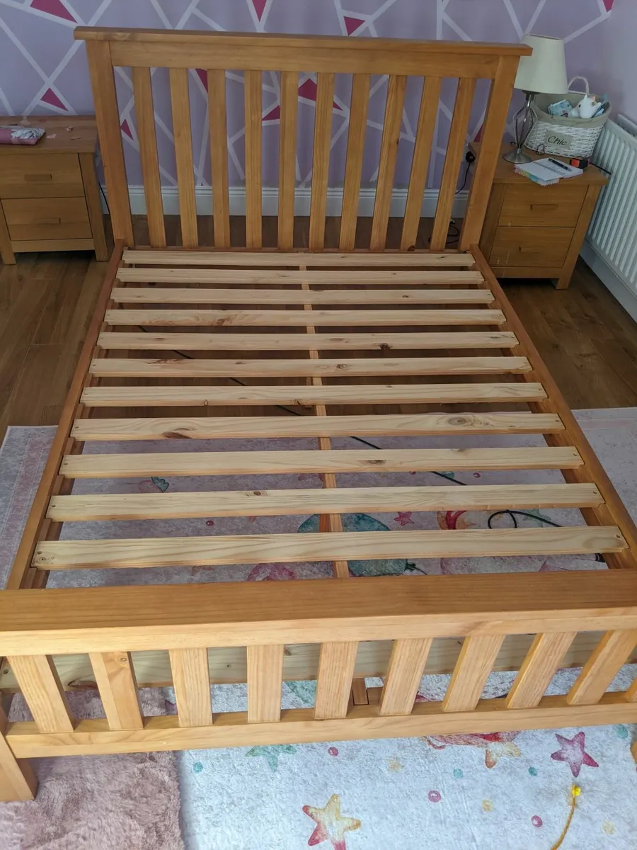 4'6 Double bedbframe - Image 1