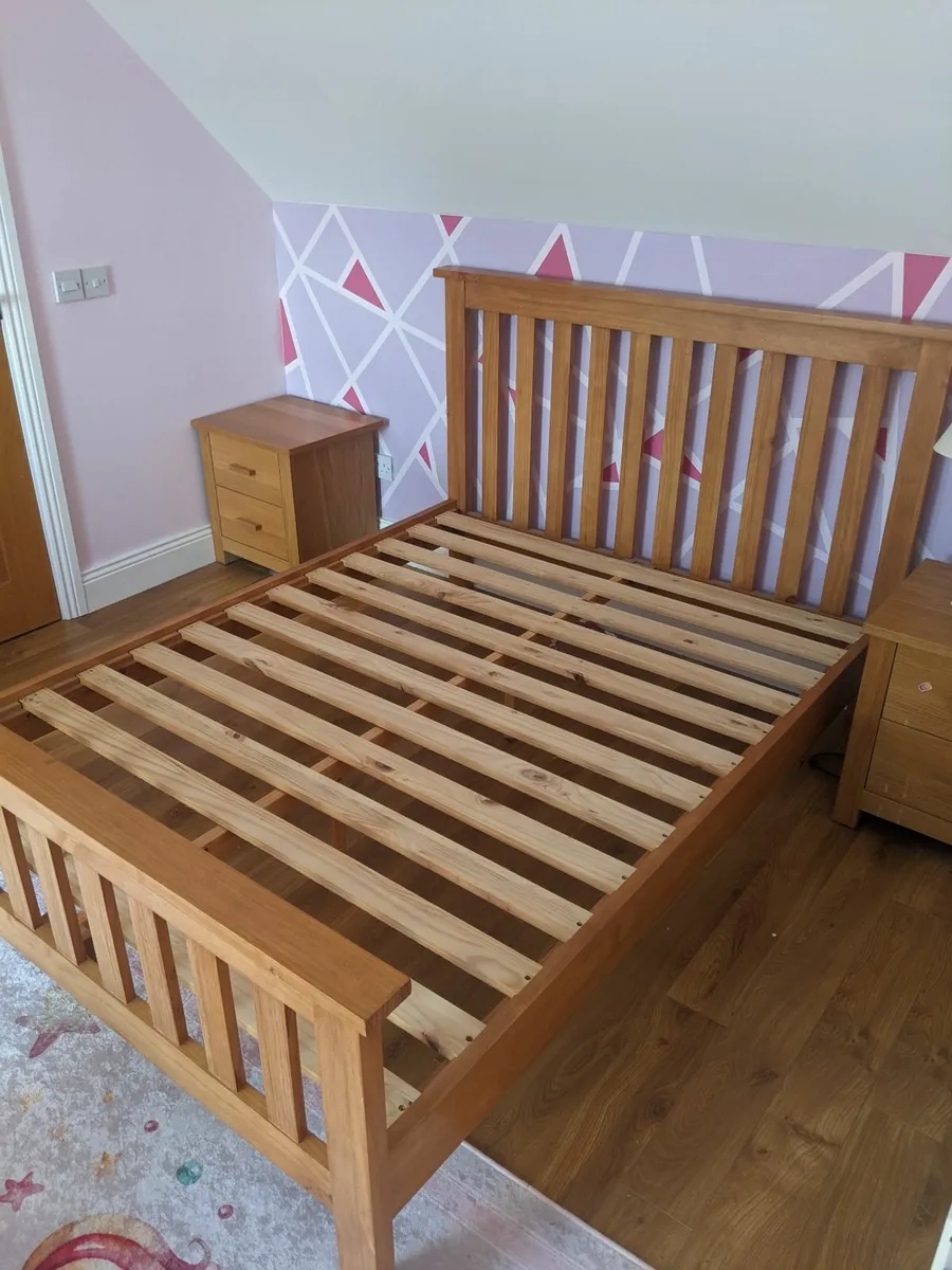4'6 Double bedbframe - Image 2