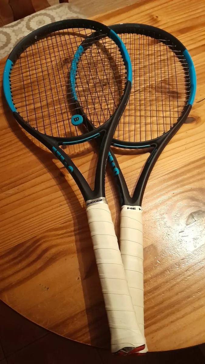 Wilson Ultra 100 tennis Rackets x2 - Image 1
