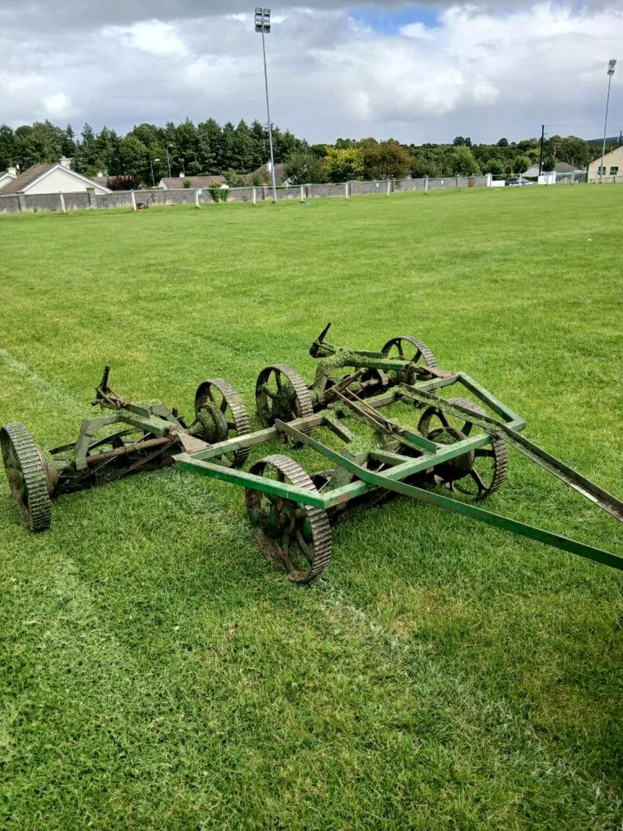 Gang mower